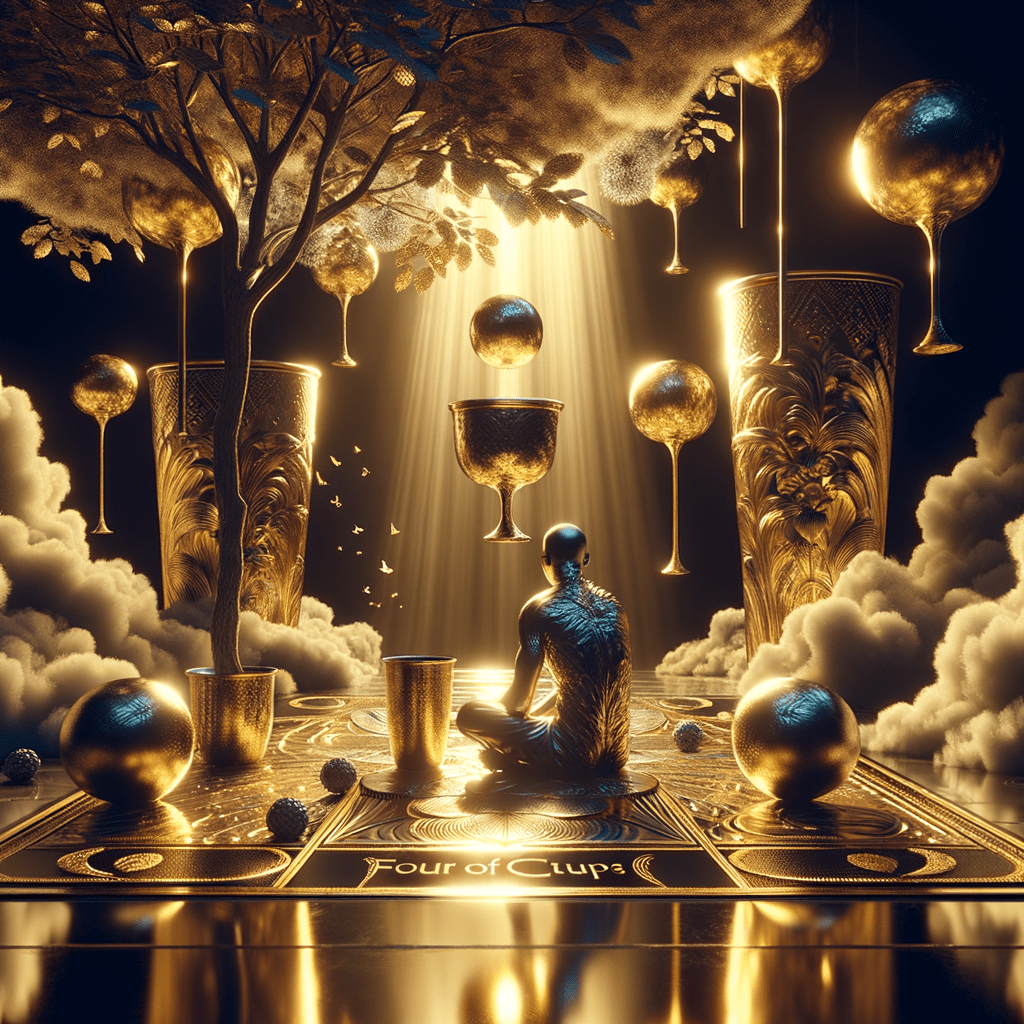 Four of Cups